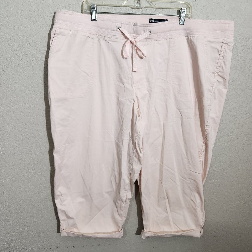 Capri Pants 24W Light Pink
